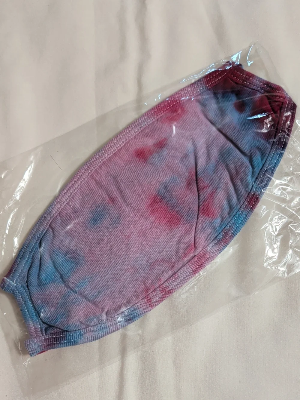 NWOT (017) Tultex Assortment Of 6 Cotton Hand Tie-dyed Face Masks/ Kids & Adults